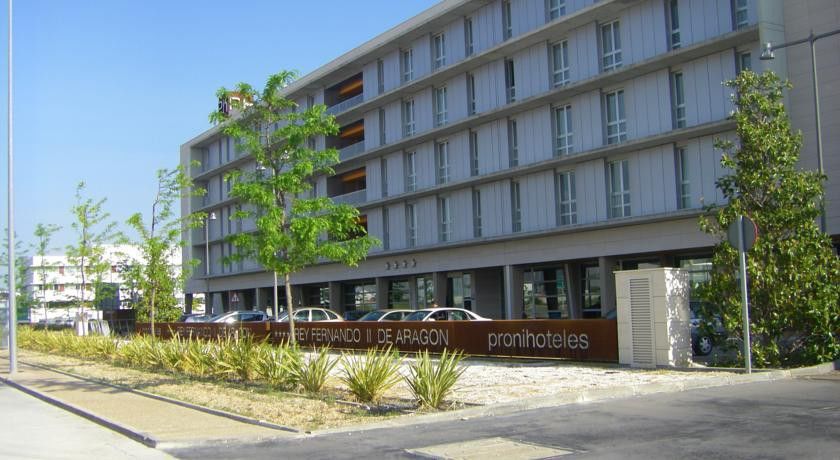 Eurostars Rey Fernando Hotel Zaragoza Bagian luar foto